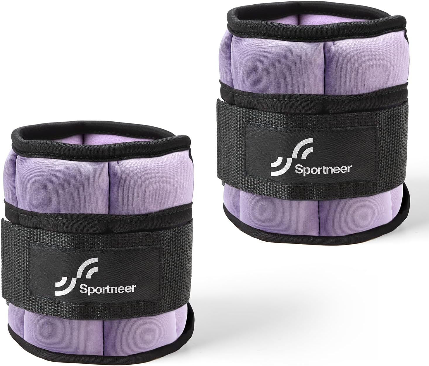 Detalle de Sportneer verstellbare Knöchelgewichte (1 Paar) – 0,9 bis 4,5 kg, für Fitness, Walking, Joggen