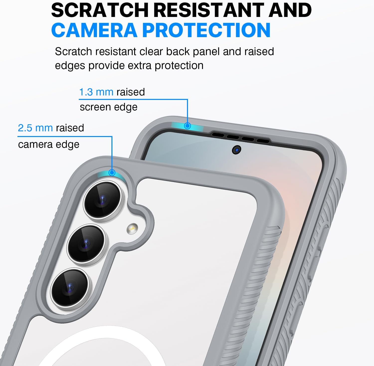 Thumbnail 3 de CENHUFO Samsung S25 FE case with screen protector
