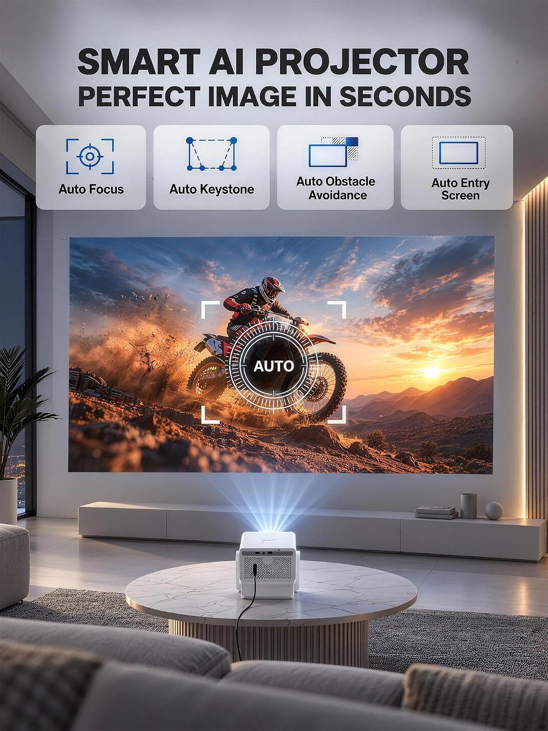 Detalle 2 de Smart Projector, Native 1080p
