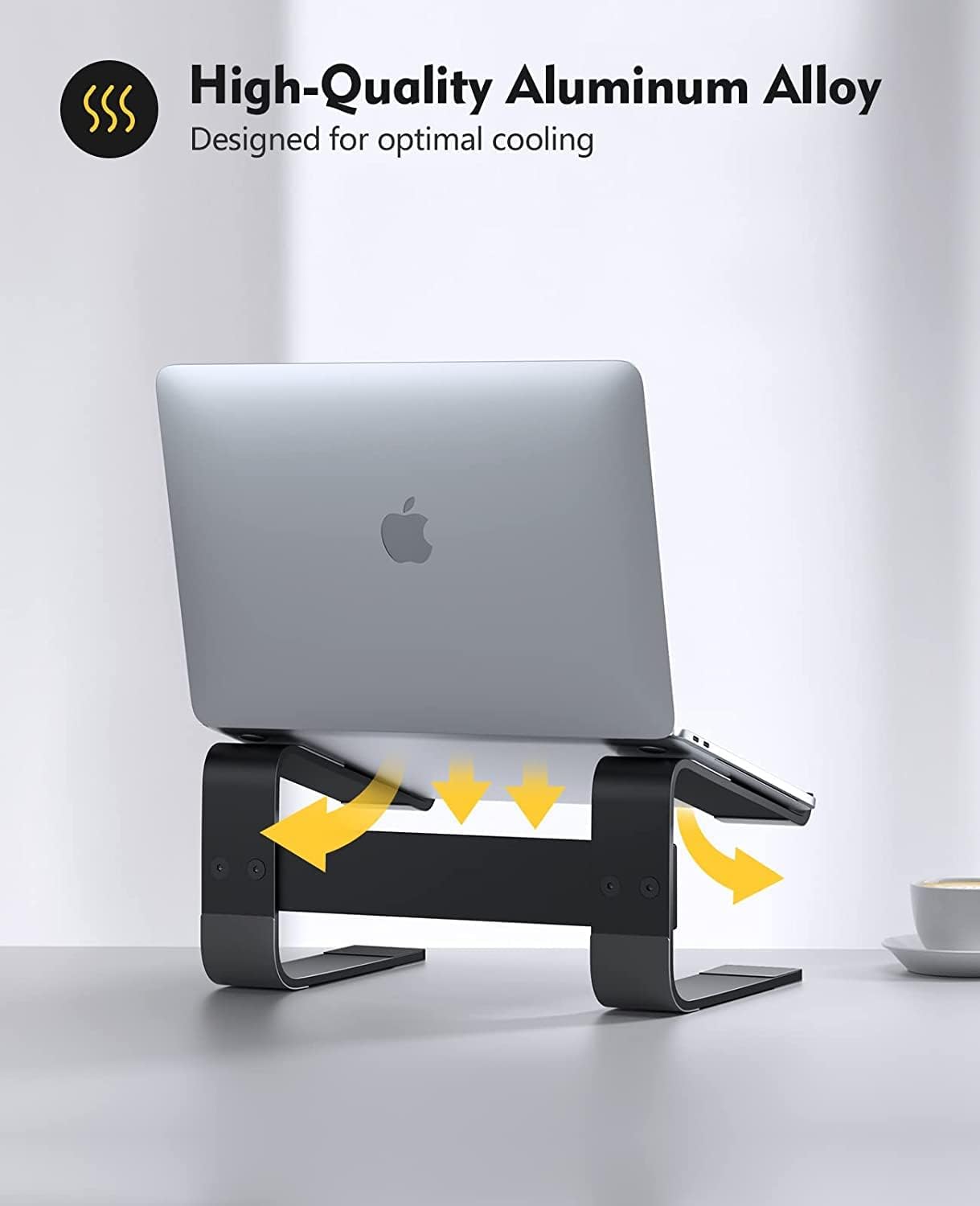 Detalle 2 de Soqool Laptop Ständer Ergonomisch 15,2 cm