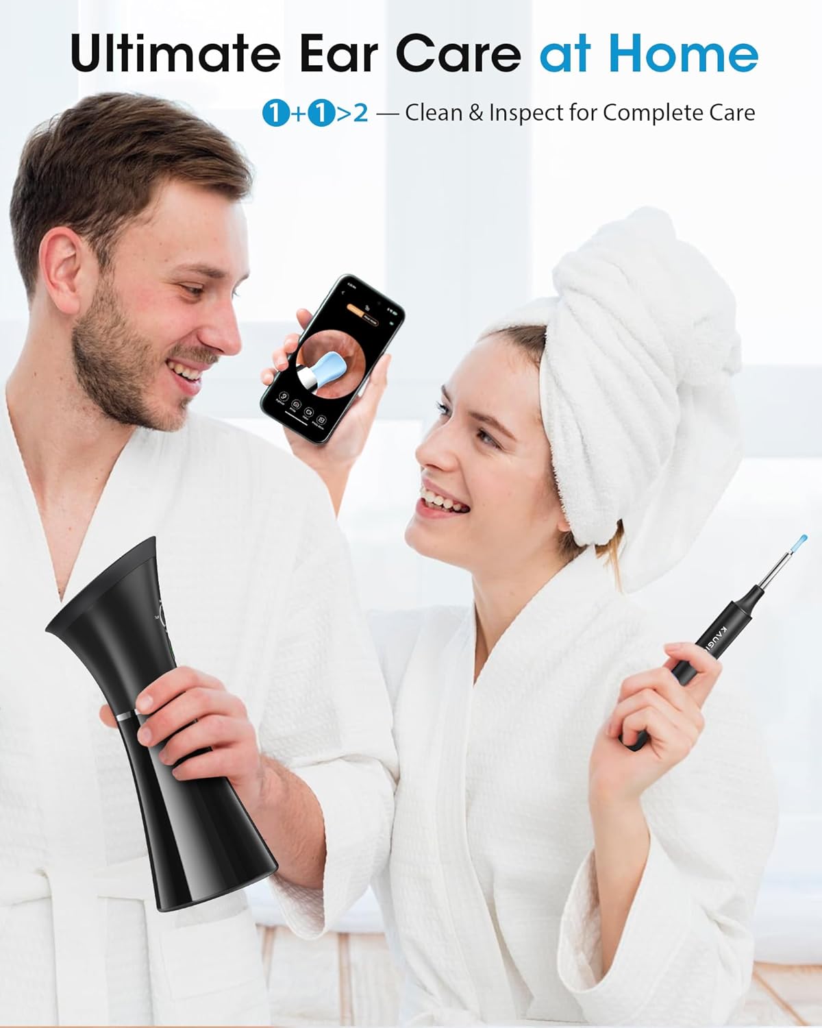 Detalle 2 de Ear Wax Removal Kit with Camera: All-in-One Ear Care Solution