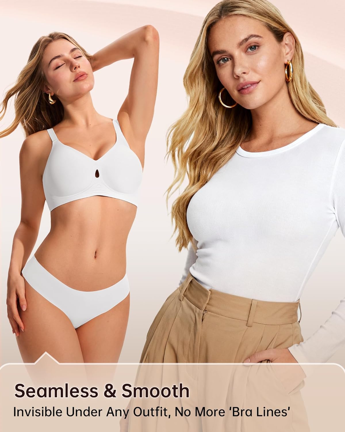 Thumbnail 4 de LetsJoli Wireless Jelly Bra Seamless S