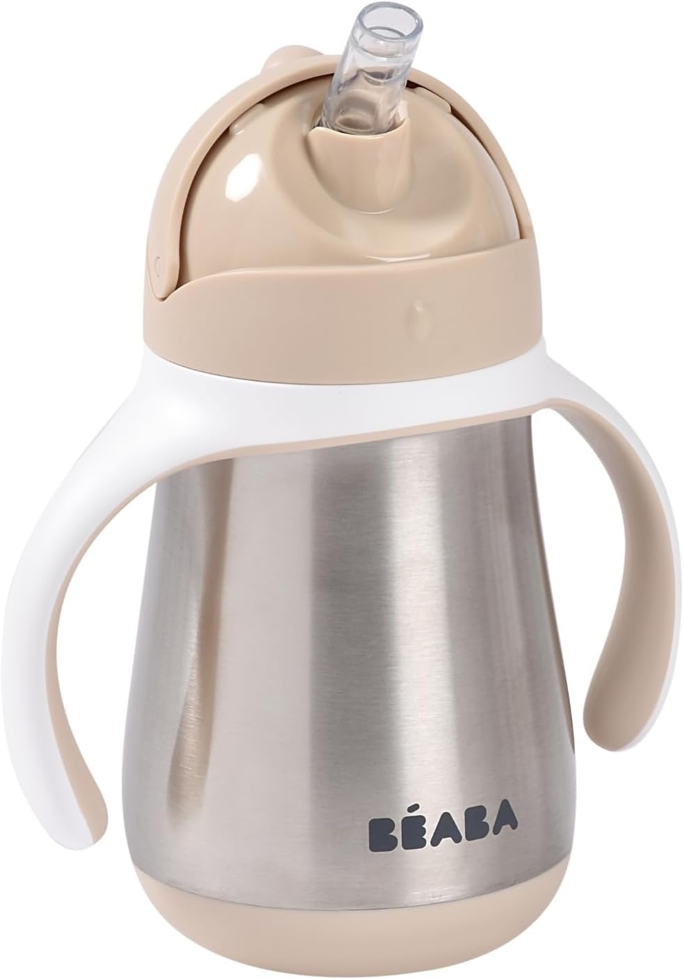 Thumbnail 4 de Béaba gourde inox enfant 2 en 1 (gourde/verre) 350 ml vert sauge