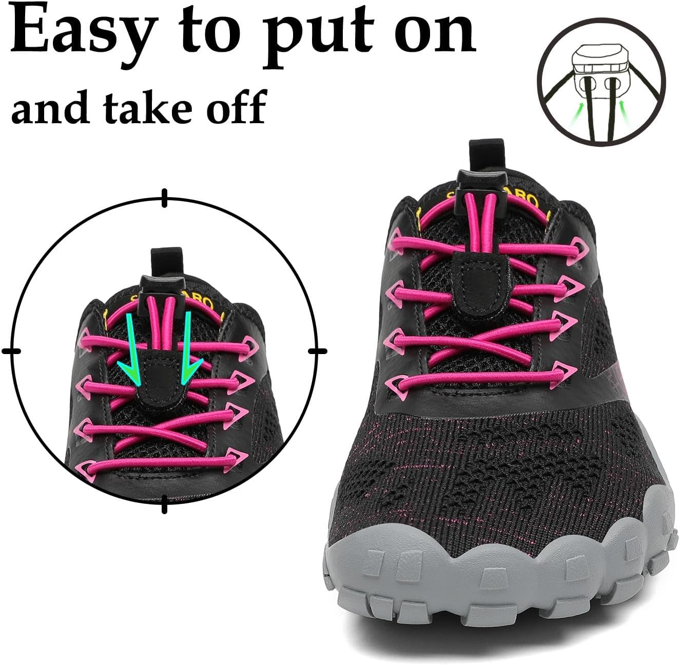 Thumbnail 4 de Scarpe barefoot SAGUARO Zero Gocce