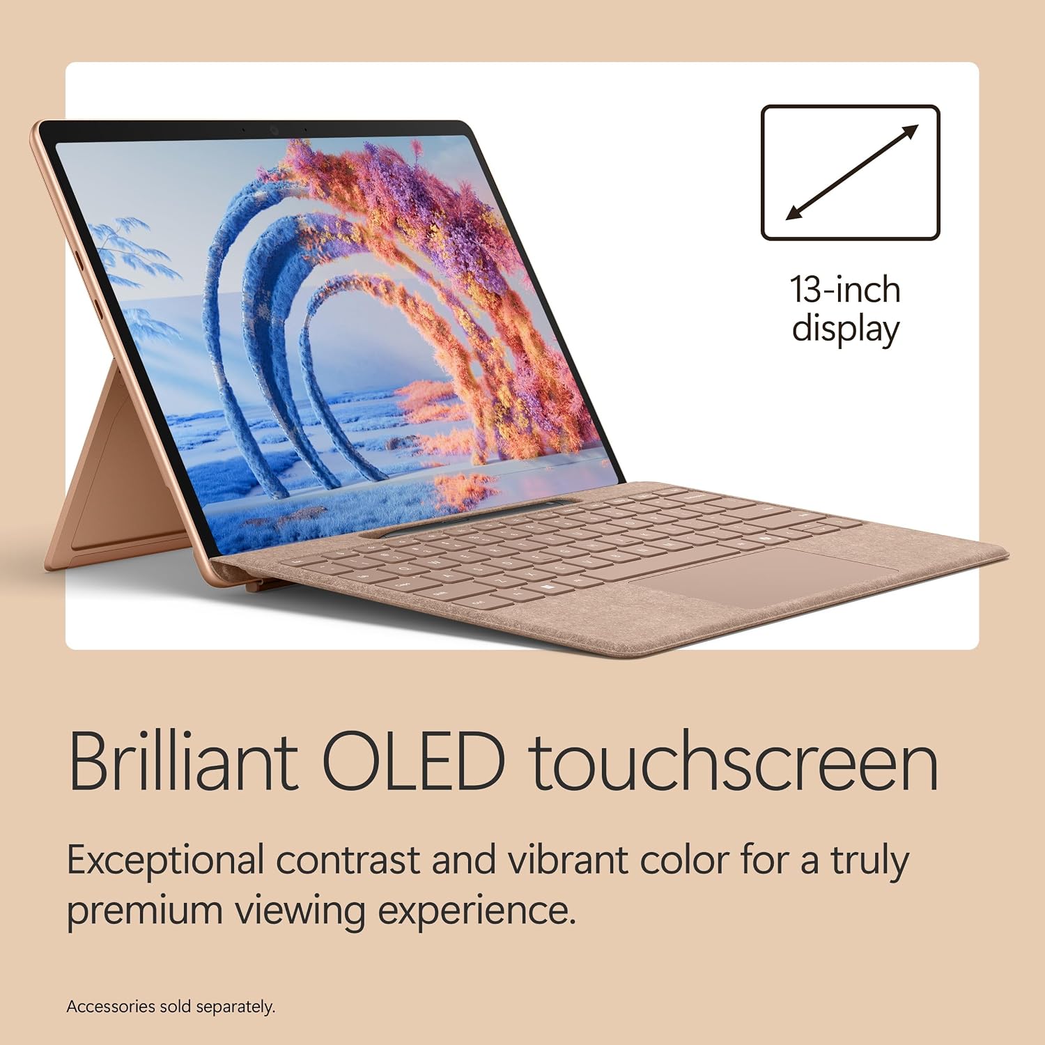 Detalle 2 de Microsoft Surface Pro 2-in-1 laptop 13-inch