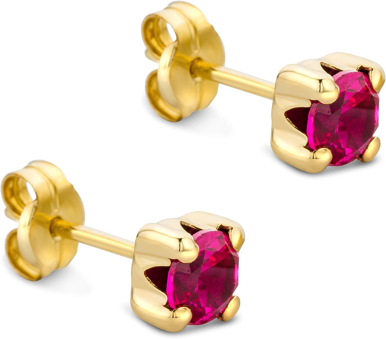 Detalle de Orovi Boucles D'Oreilles Rubis 0,41 ct