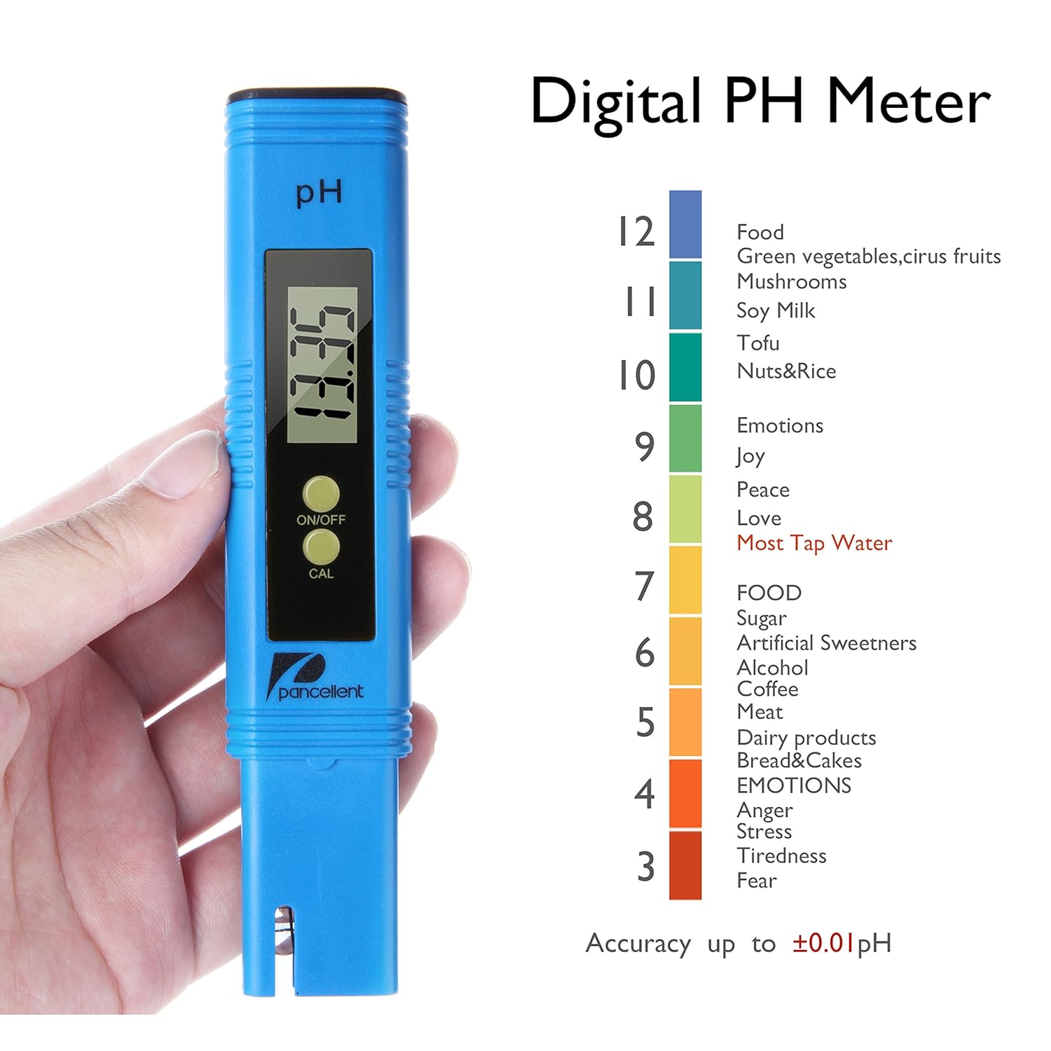 Thumbnail 4 de Misuratore 4 in 1 PH TDS EC Temperatura Blu