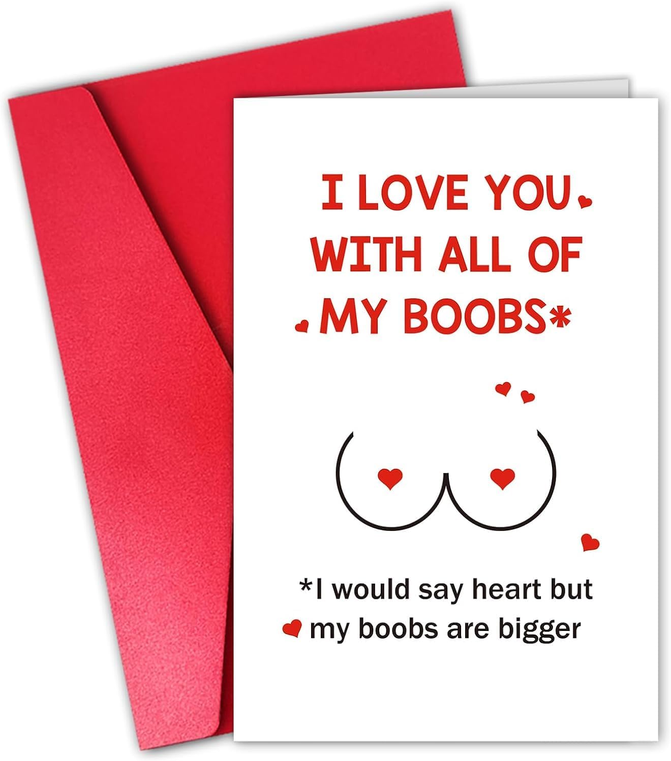Thumbnail 5 de Funny Valentine's Day card, 8 x 5.3 in