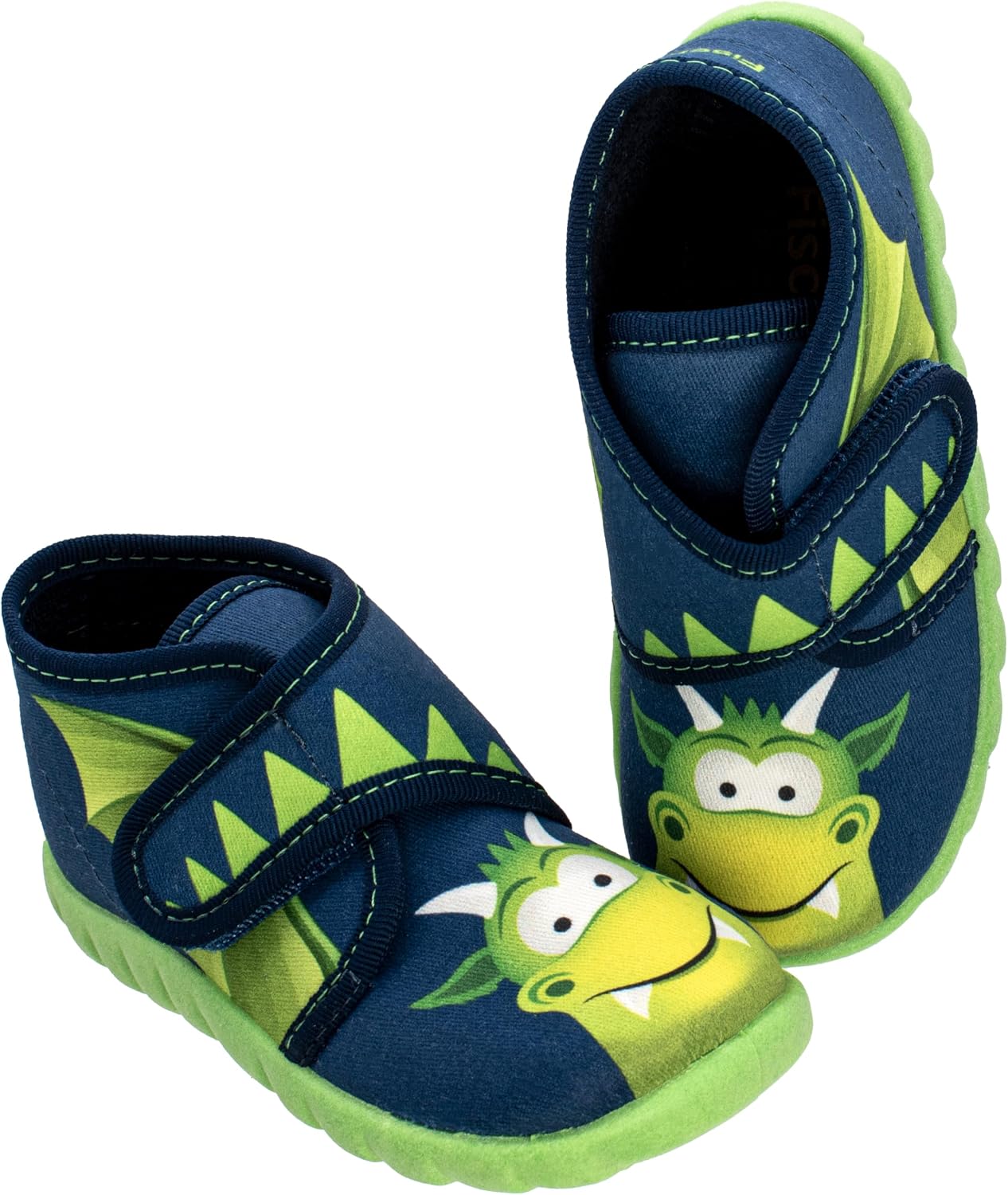 Thumbnail 6 de Fischer Kinder Hausschuh Jungen Stiefel mit Drachen