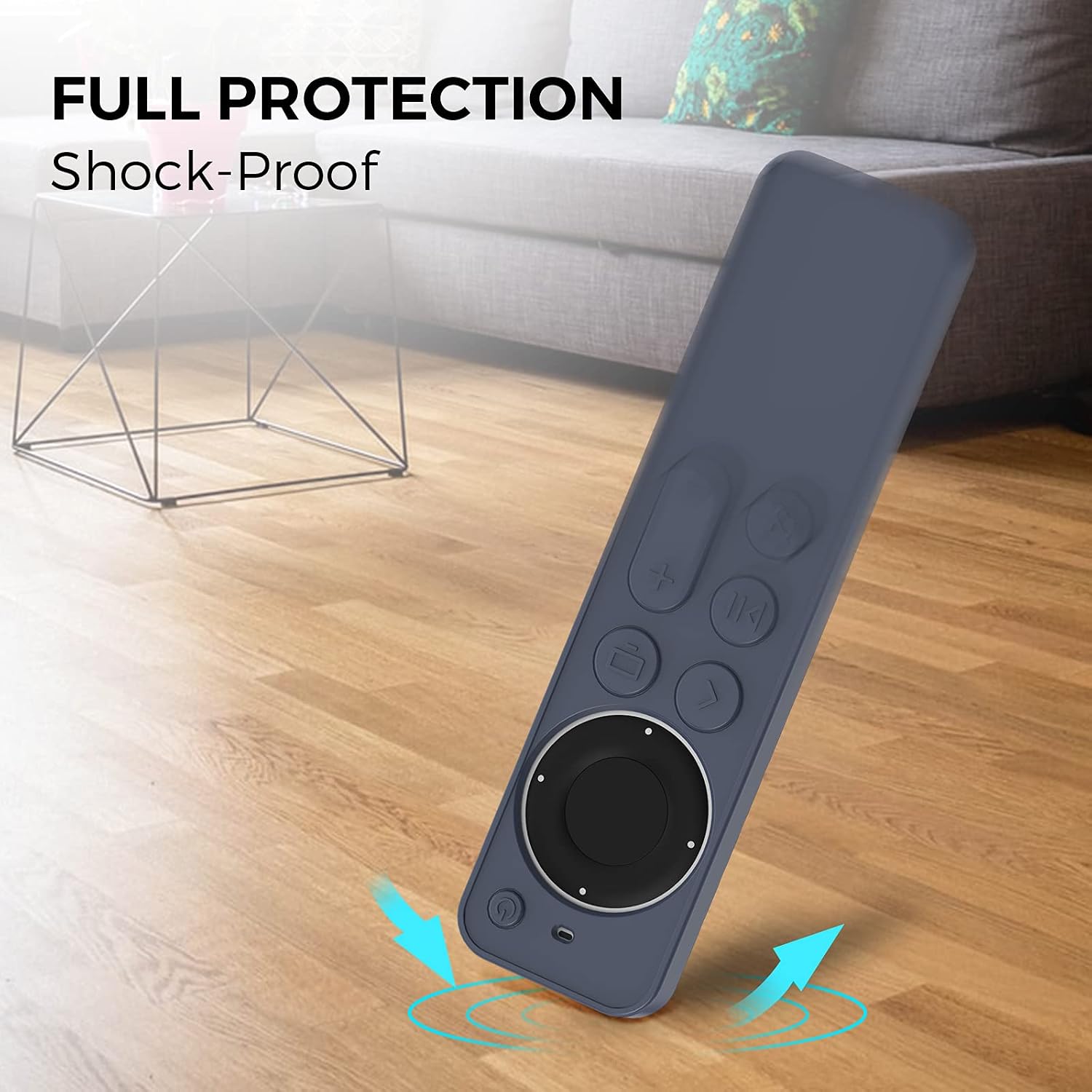 Thumbnail 3 de AhaStyle Protective Case for 2021 Apple TV Siri Remote (2nd Gen) – Midnight Blue
