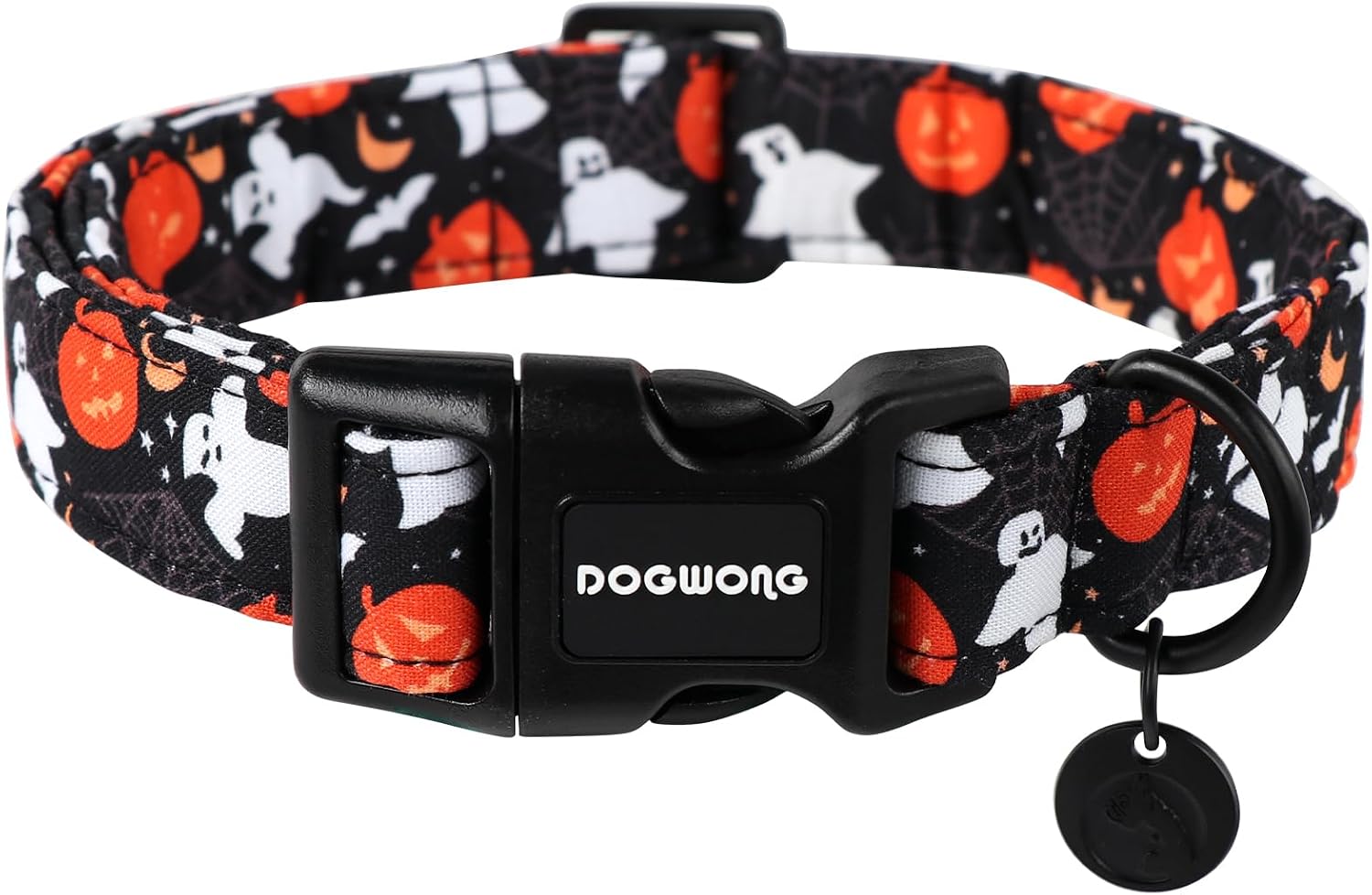 Detalle de DOGWONG Cotton Dog Collar