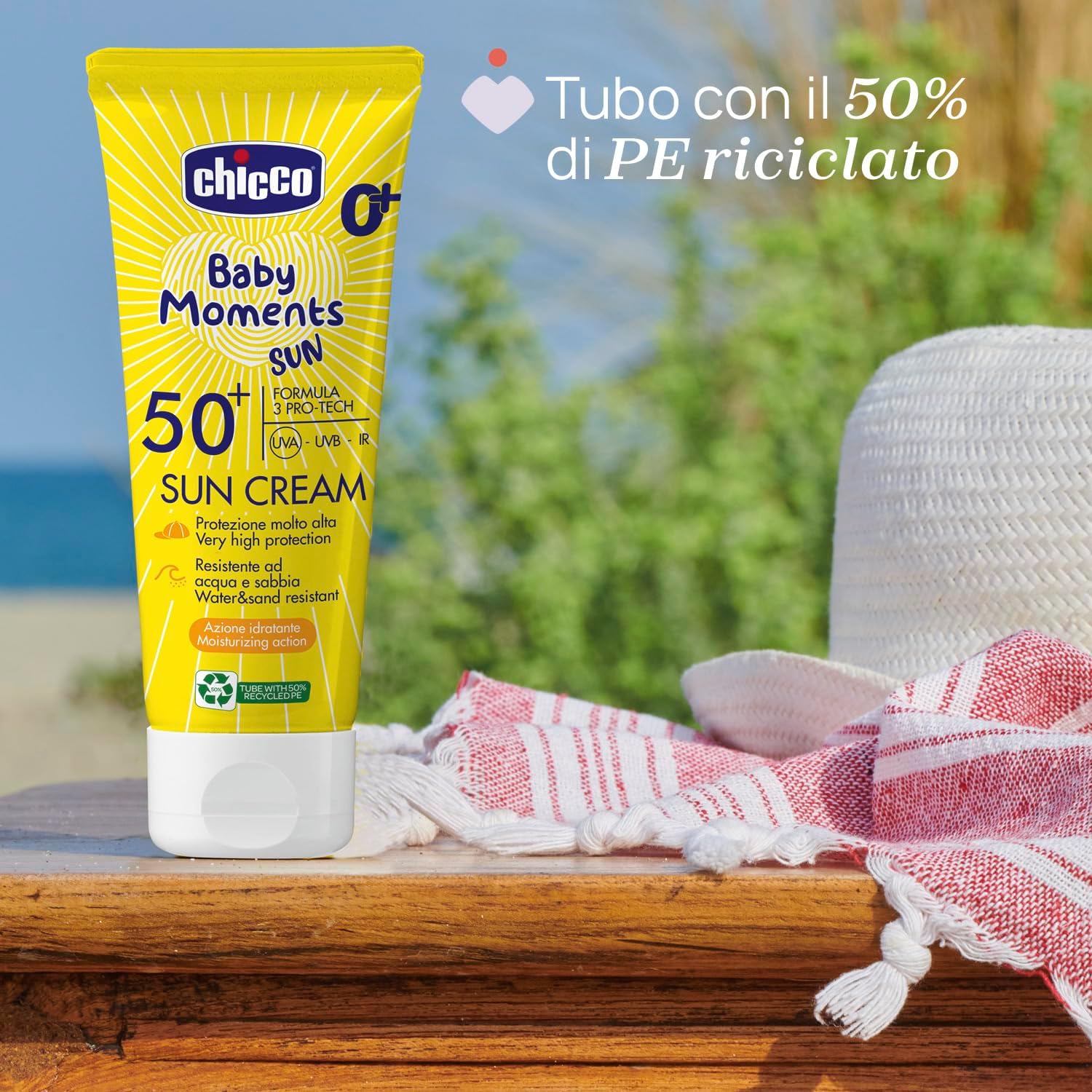 Thumbnail 6 de Chicco Crema Solare SPF 50+, per bambini – protezione alta, resistente all'acqua, 75 ml