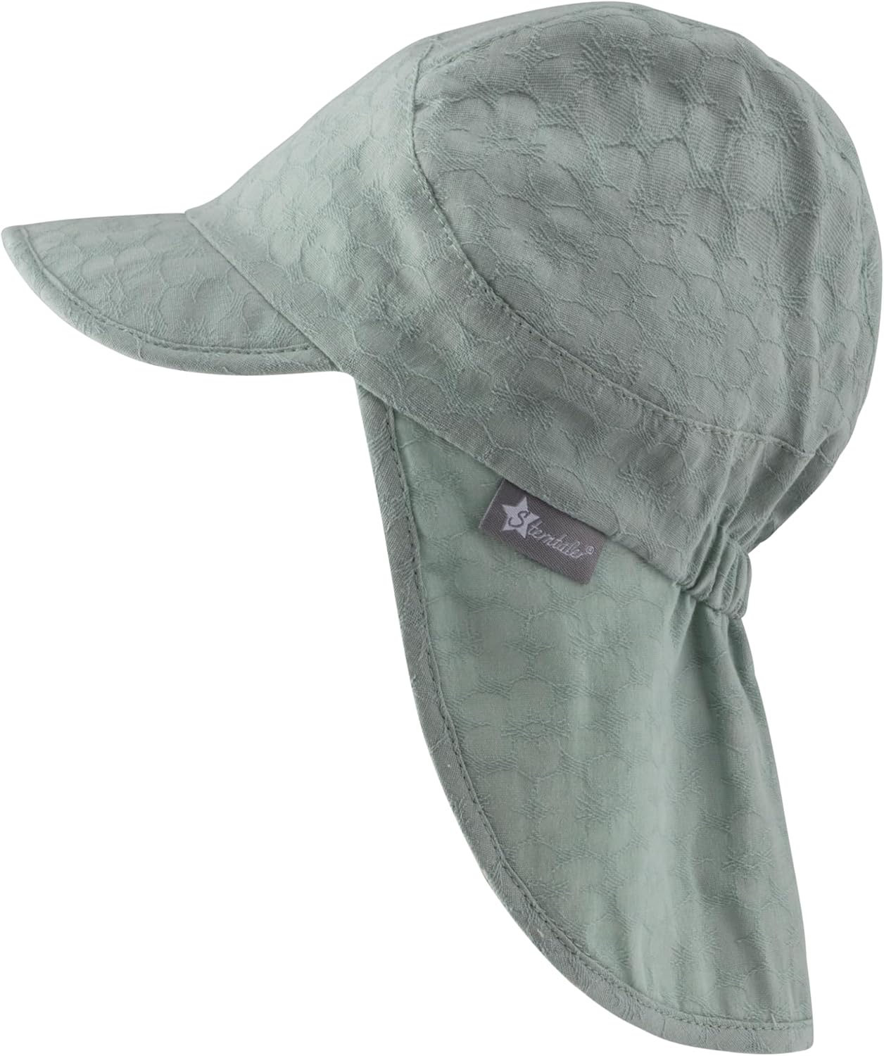Thumbnail 2 de Sterntaler Mädchen Sonnenhut Schirmmütze mit Nackenschutz und Jacquard Muster