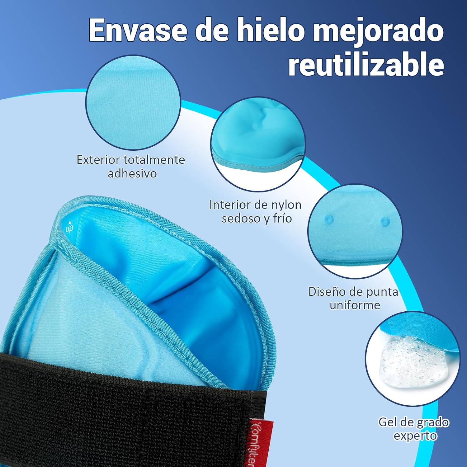 Thumbnail 6 de Comfytemp Bolsa de Hielo 3D para rodilla