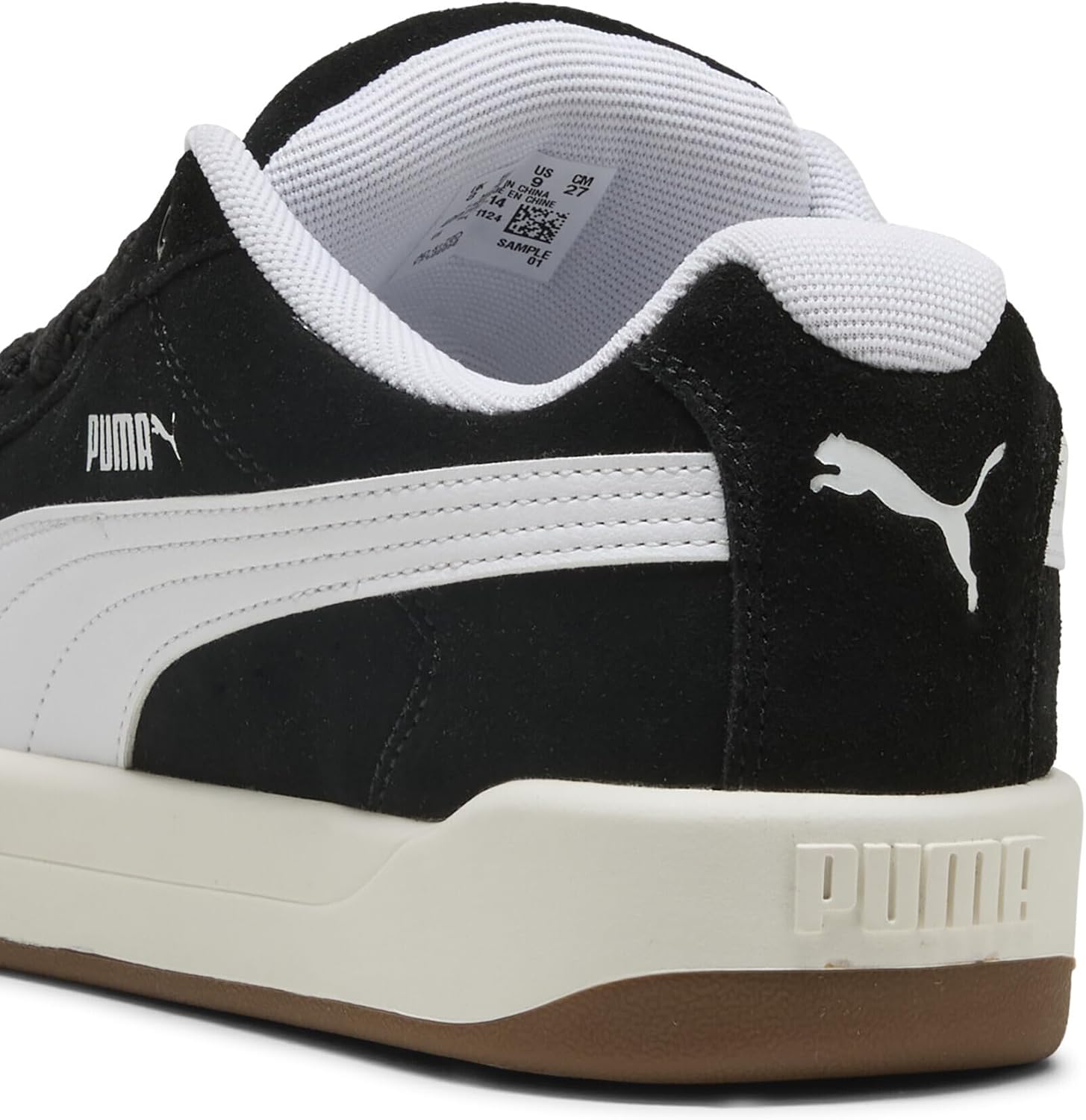 Detalle de PUMA Park Lifestyle Easy SD – uniseksowe sneakersy zamszowe z wkładką SOFTFOAM+