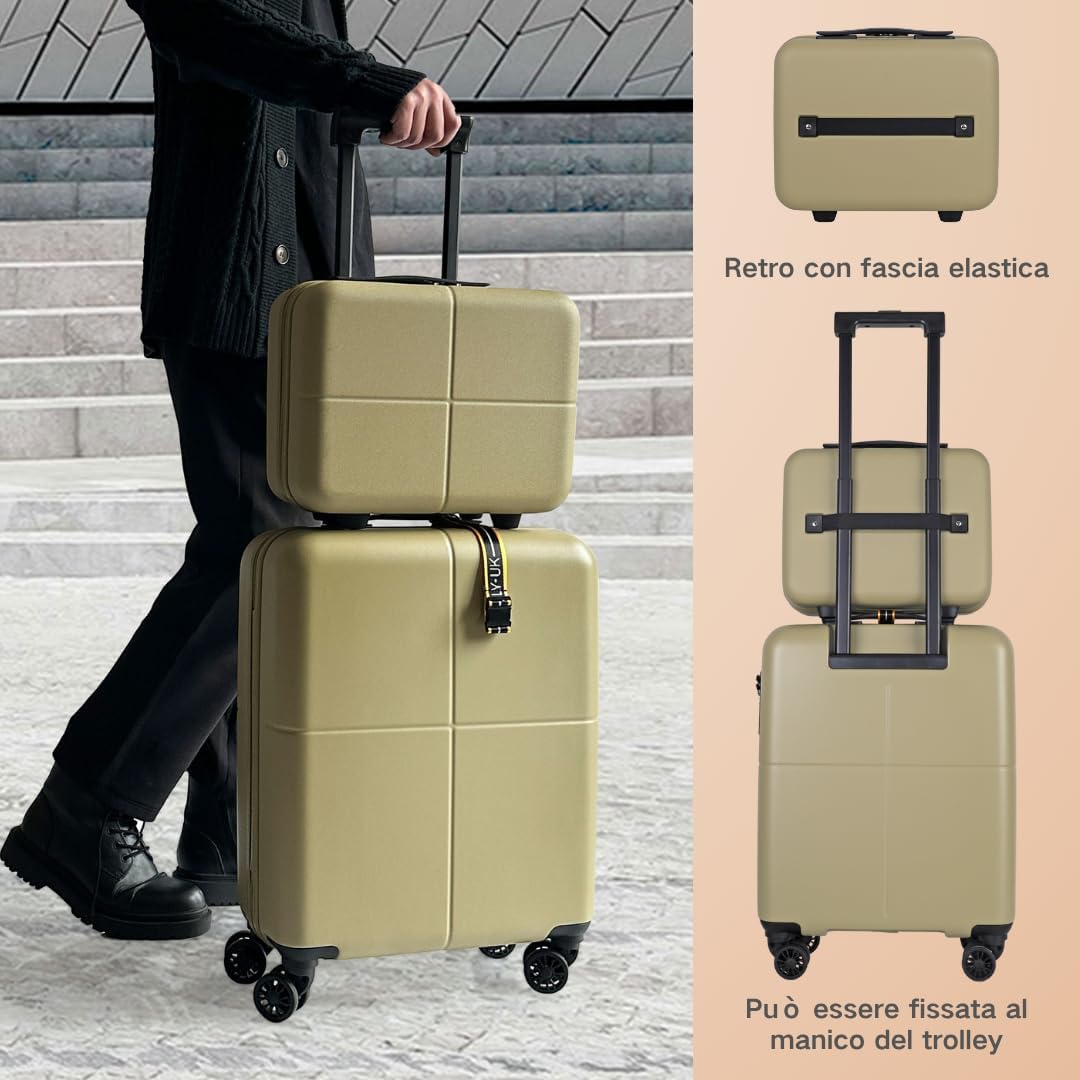 Detalle de Premium Makeup Travel Case Set polycarbonate