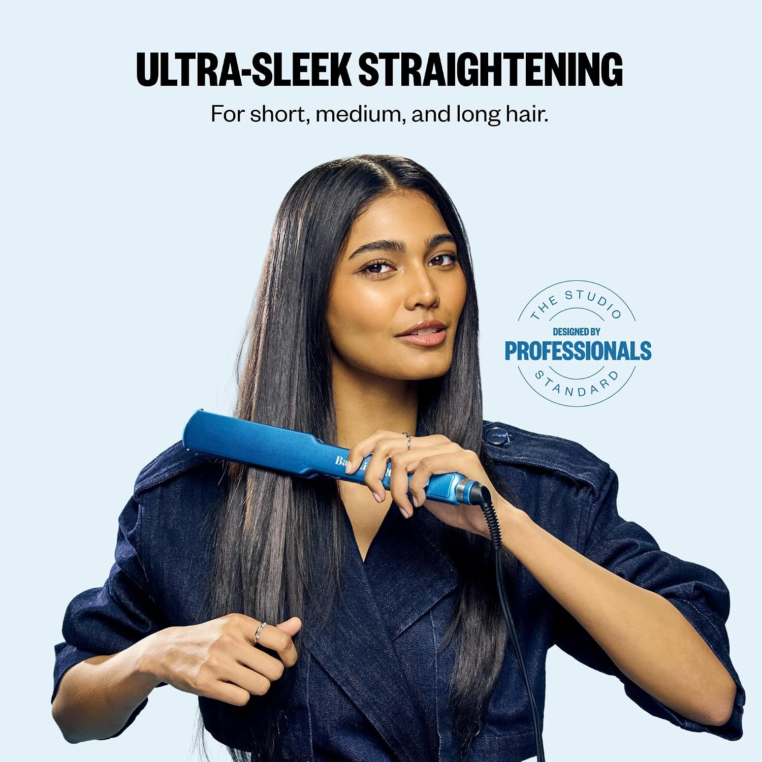 Detalle 2 de BaBylissPRO Nano Titanium Ultra-Thin Straightener