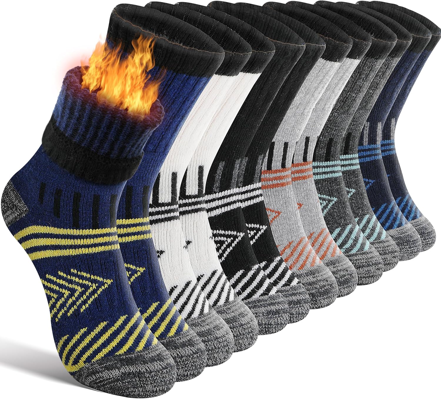 Thumbnail 6 de EBMORE Merino Kindersocken 6 Paar