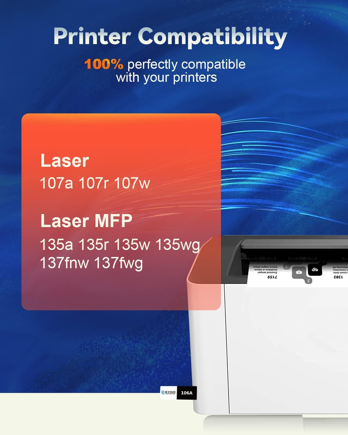 Thumbnail 1 de Toner 106A W1106A compatibile per HP 🖨️