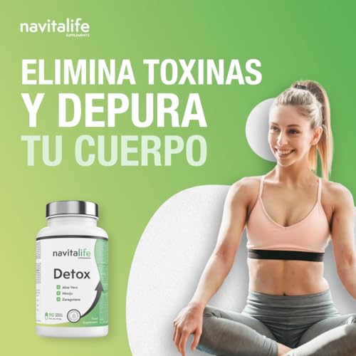 Detalle 2 de Navitalife Supplements Detox adelgazante potente (Aloe vera e Hinojo) en cápsulas
