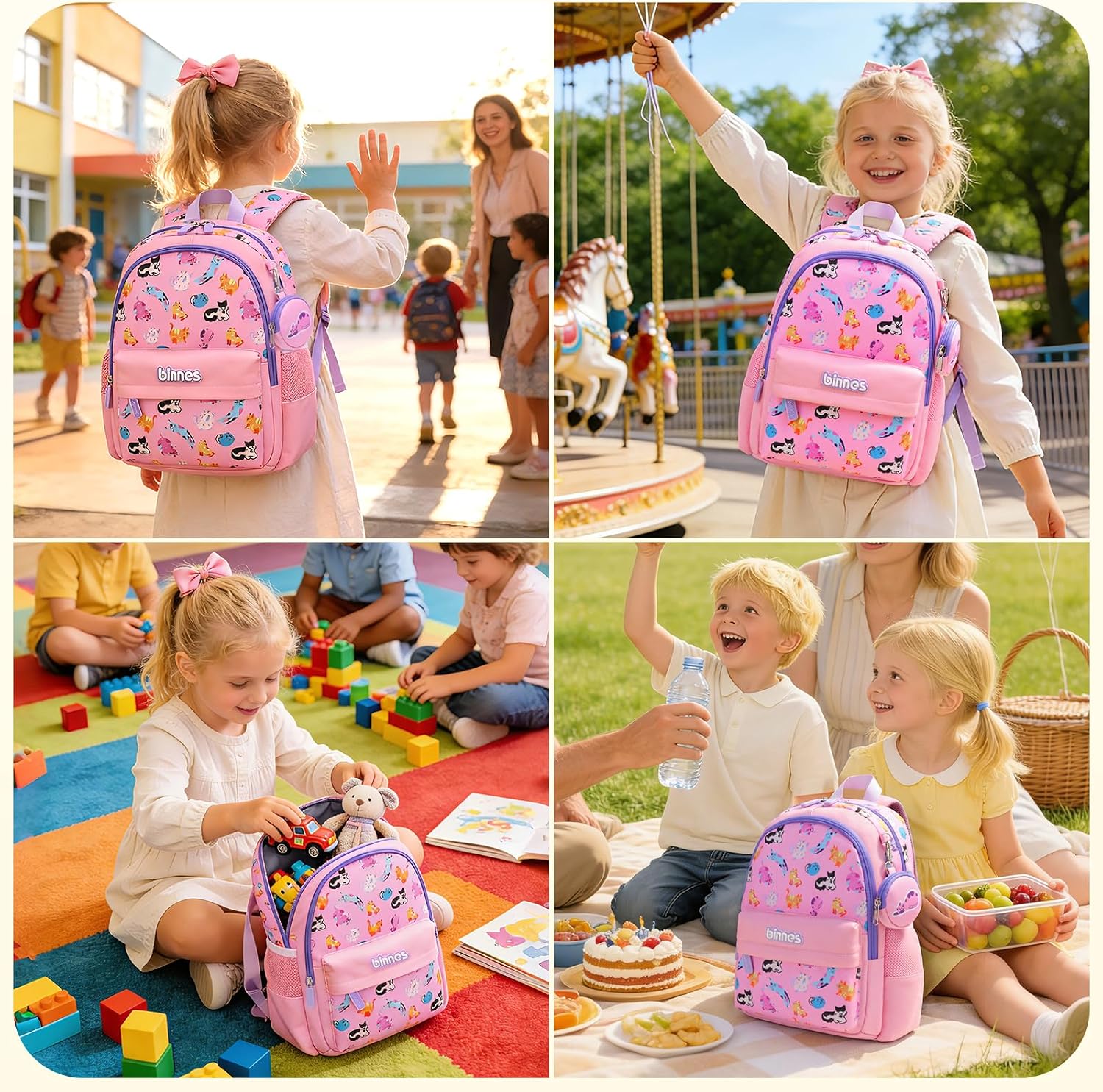 Thumbnail 5 de Sun Eight Kids Backpack 27 x 11 x 37 cm