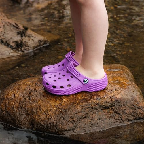 Thumbnail 5 de Lakeland Active Children's Silloth Lightweight Ventilated Clogs - Purple (1 UK)