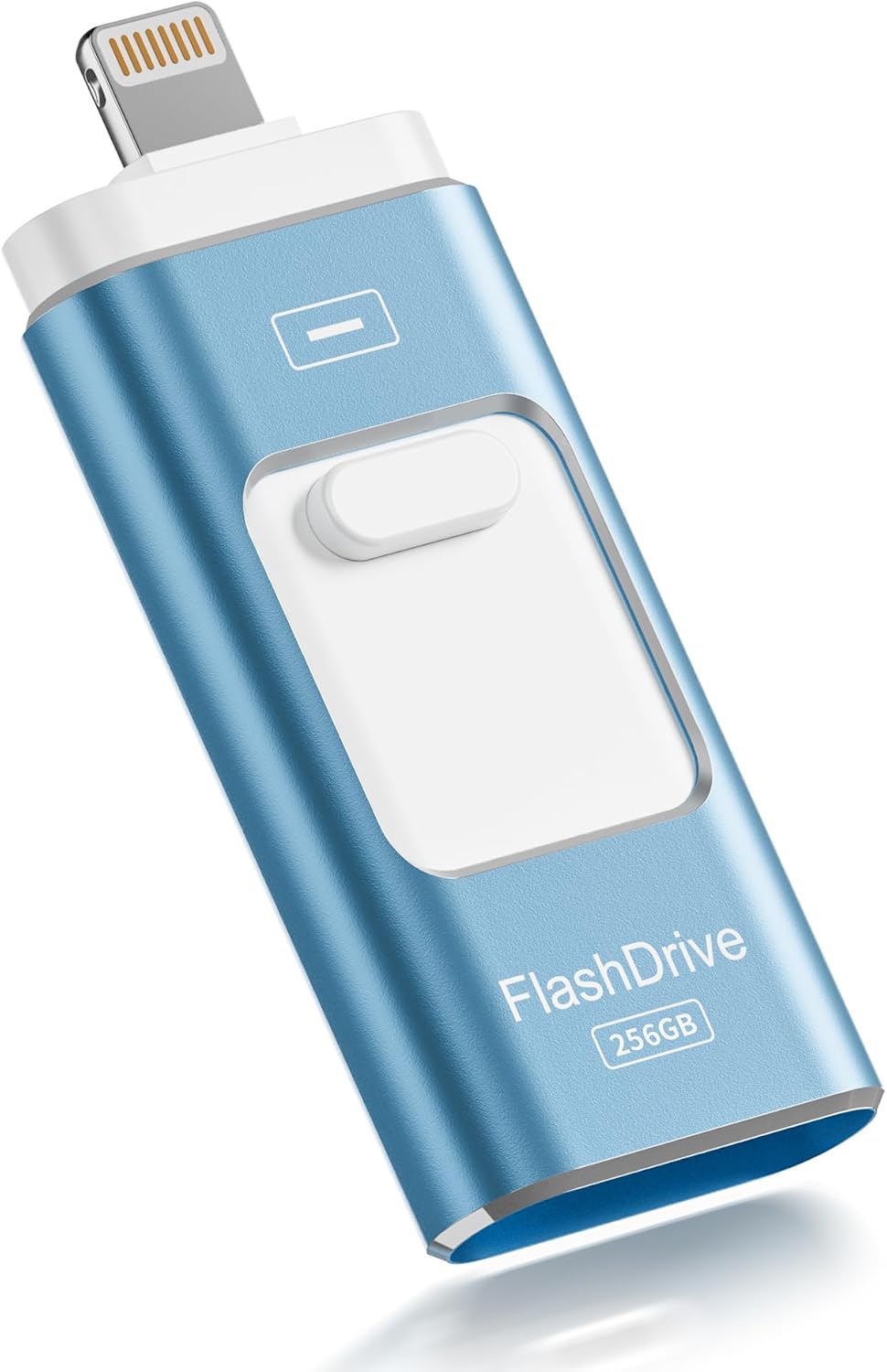 Detalle de ROSPE USB Stick 256GB for iPhone—MFi Certified Lightning Flash Drive