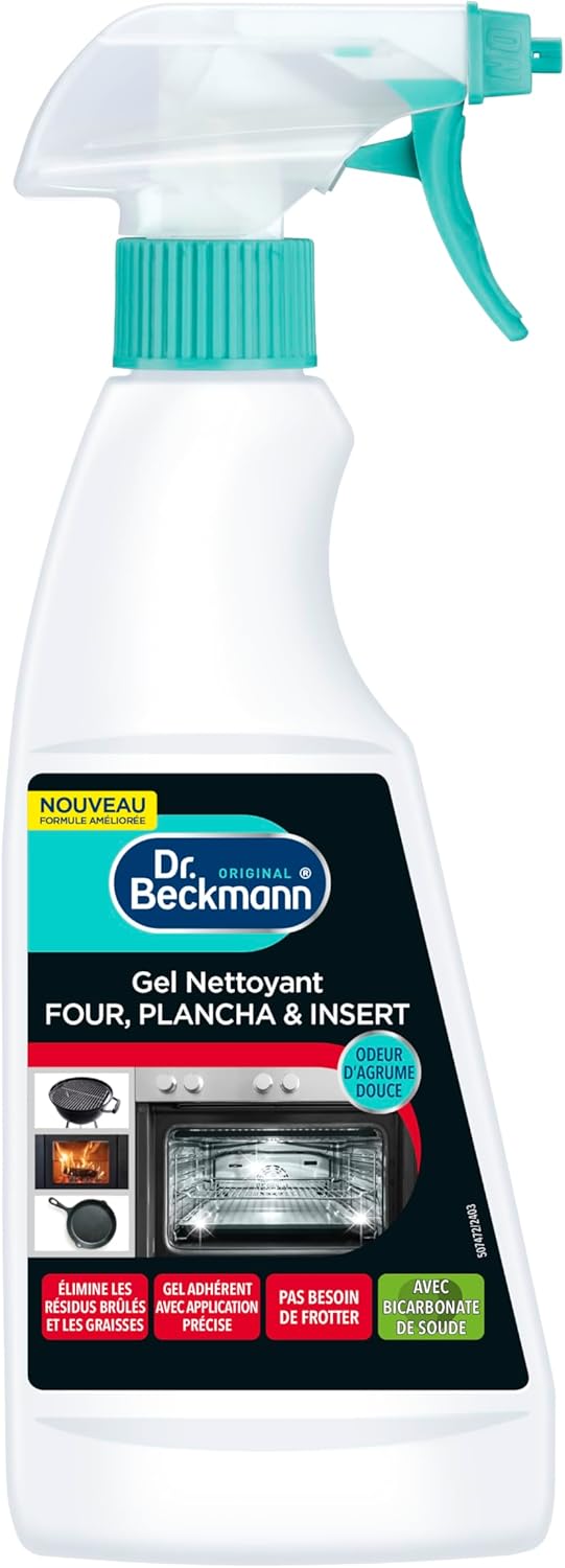 Thumbnail 2 de Dr. Beckmann Gel Nettoyant Four, Plancha et Insert Vapeur – Lot de 2, 375 ml chacun