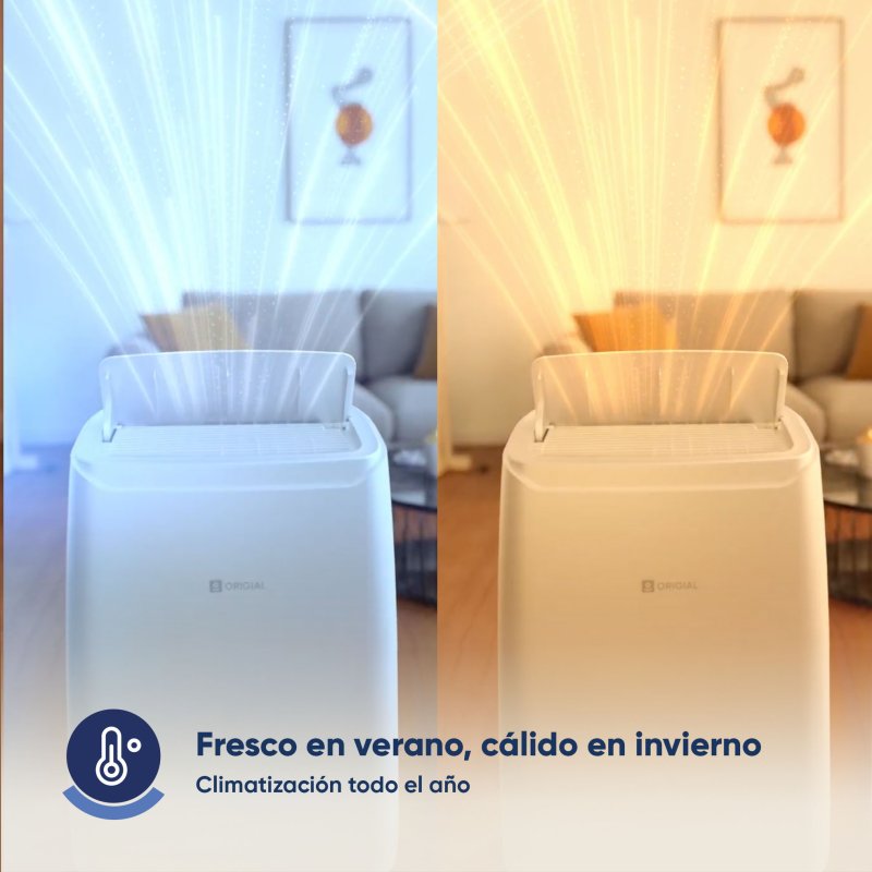 Thumbnail 1 de Aire Acondicionado Portátil Origial Airfeel 4000W WIFI con bomba de calor 4000 frigorias