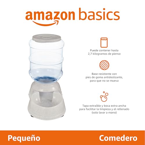 Detalle de Amazon Basics Dispensador de comida, Pequeño
