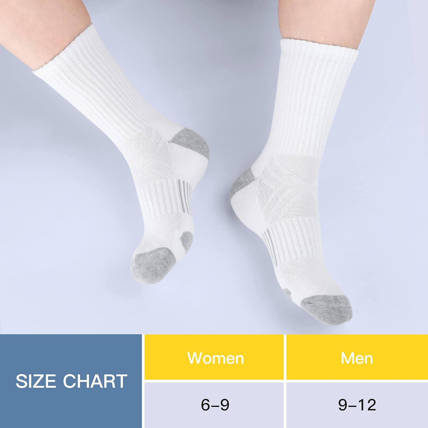 Thumbnail 5 de Felicigeely Athletic Crew Socks 6-9