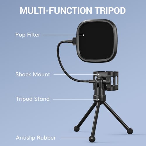 Detalle de TONOR TC-777 USB Podcast Microphone Review