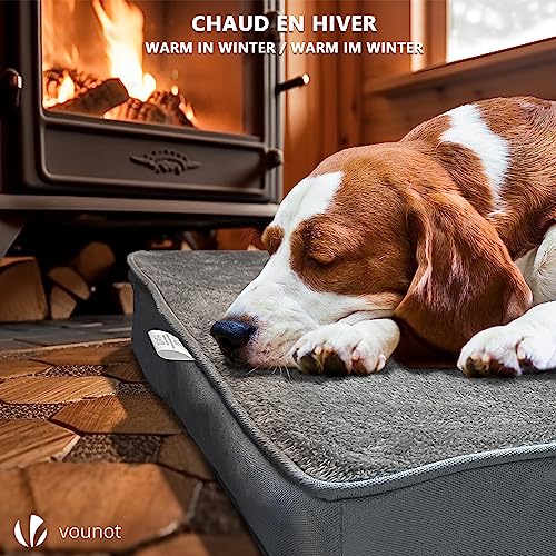 Detalle 2 de VOUNOT® Cama Ortopédica para Perros con Gel Refrescante