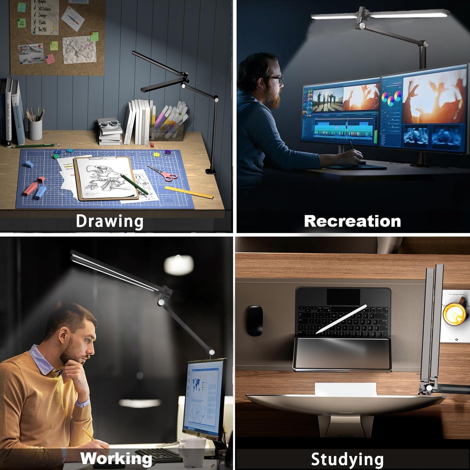 Thumbnail 5 de Hapfish Lampe de Bureau 84cm LED