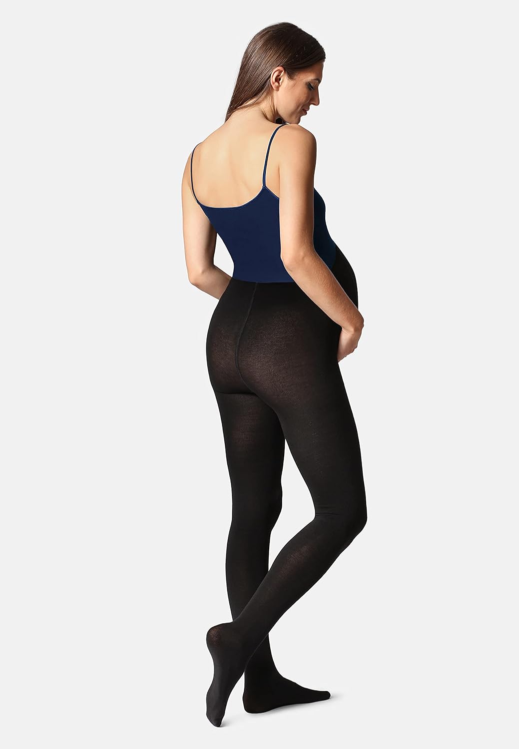 Thumbnail 3 de Be Mammy Collant Premaman Donna 150 DEN BE-1122: calore e sostegno per la gravidanza con design neonato