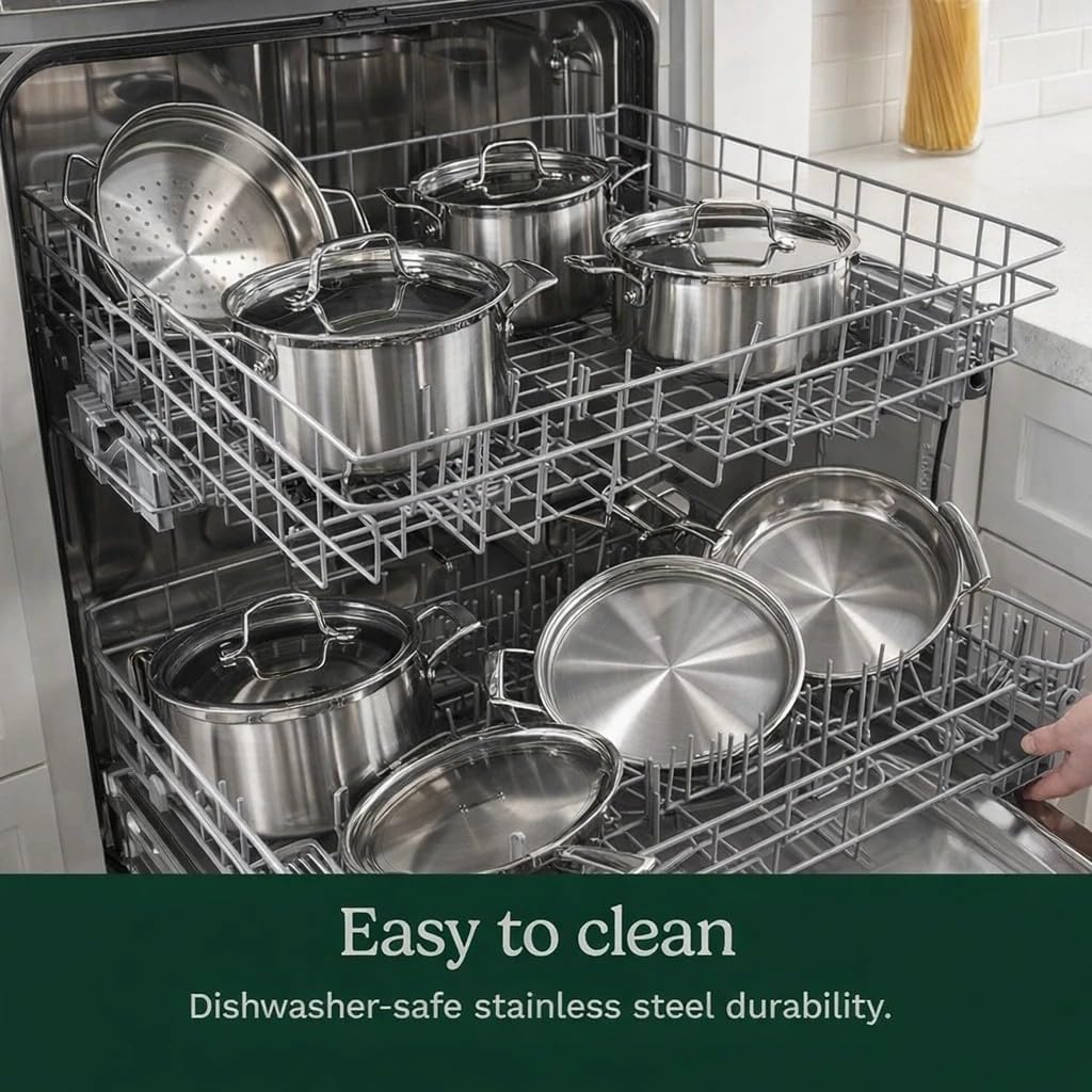 Detalle 2 de Cuisinart MultiClad Pro 12-piece cookware set