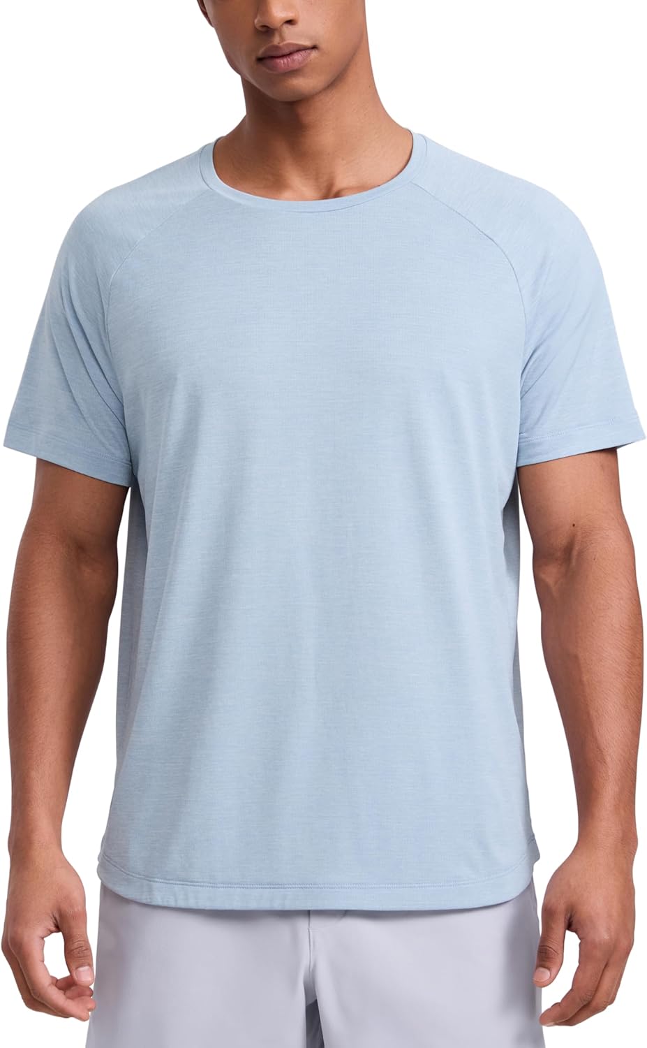 Detalle 2 de CRZ YOGA T-Shirt léger à manches courtes pour homme – séchage rapide et ventilation