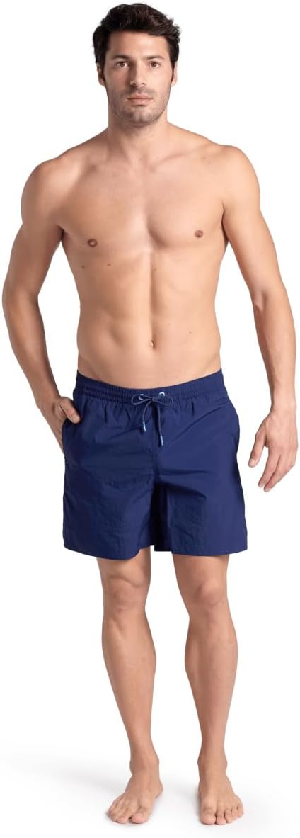Detalle de ARENA Pro_File Beach Short Logo Short de Plage Homme – confort recyclé et pratique
