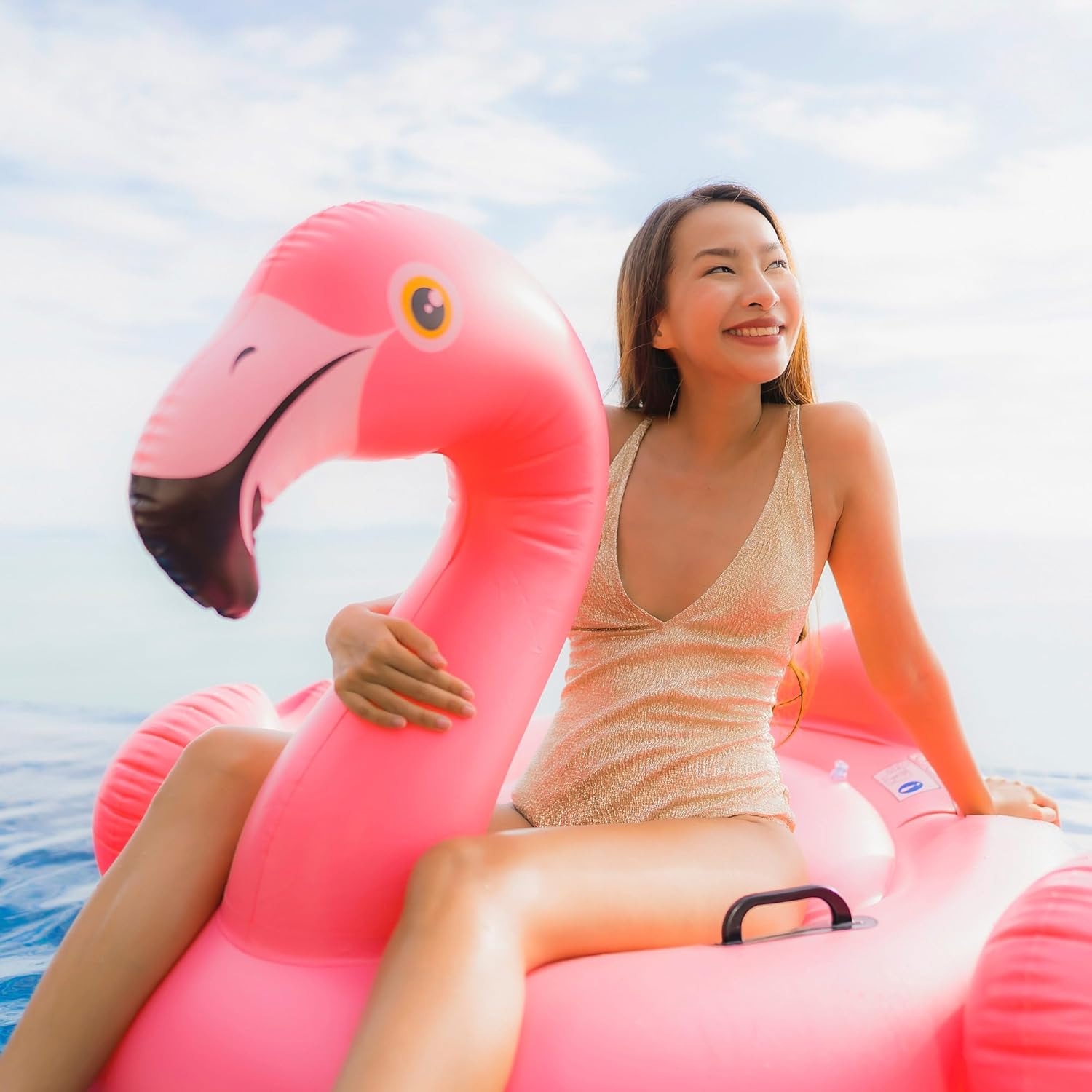 Detalle 2 de Intex Flamingo Reittier 147x140x94 cm