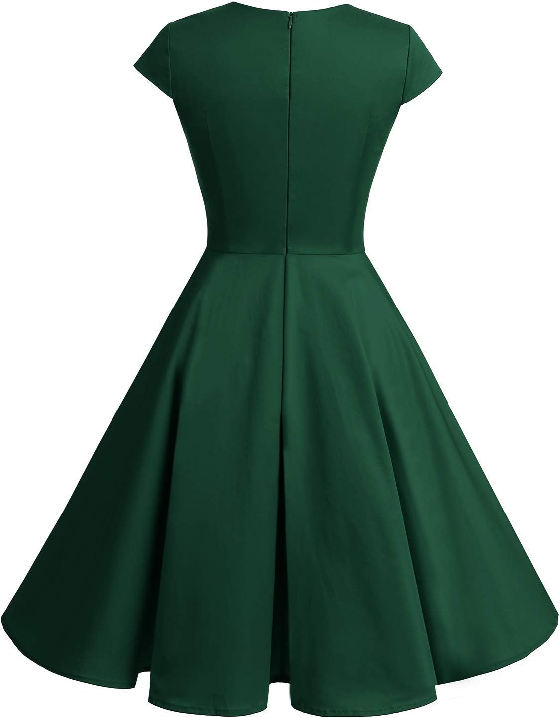 Detalle 2 de Bbonlinedress abito vintage anni ’50 a maniche a cappi e scollo a punta
