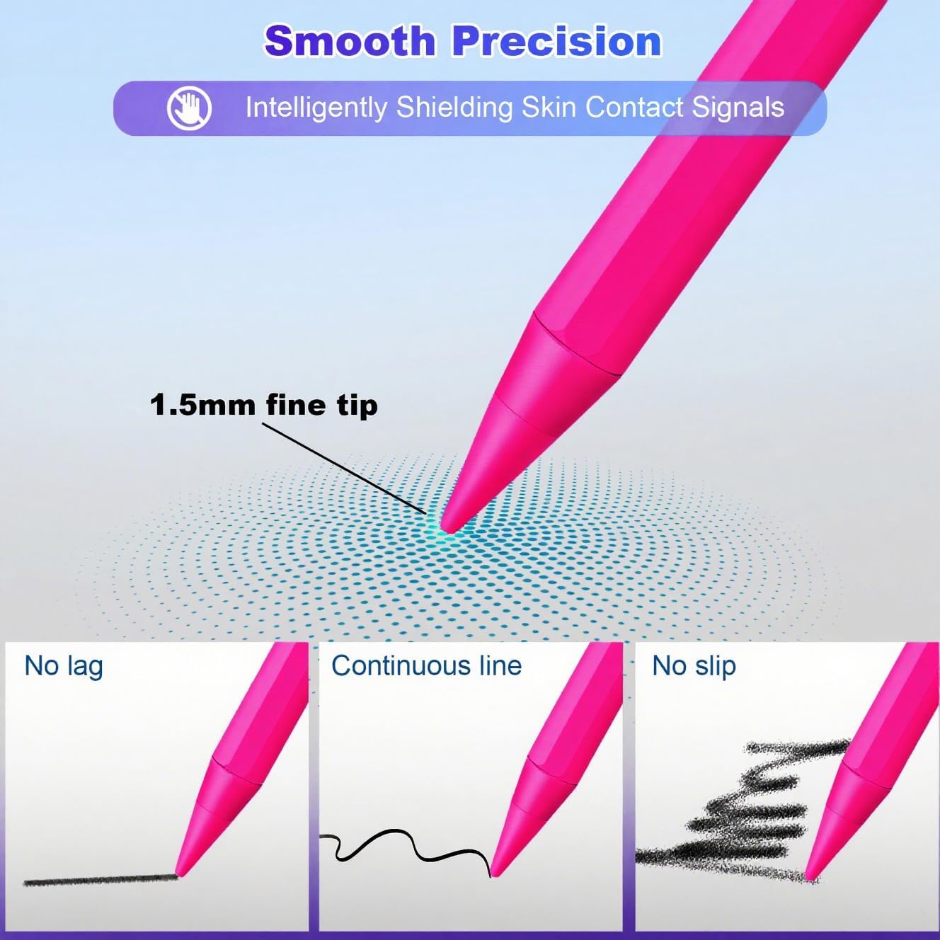 Detalle de iPad Stylus Pen 60° tilt for notes