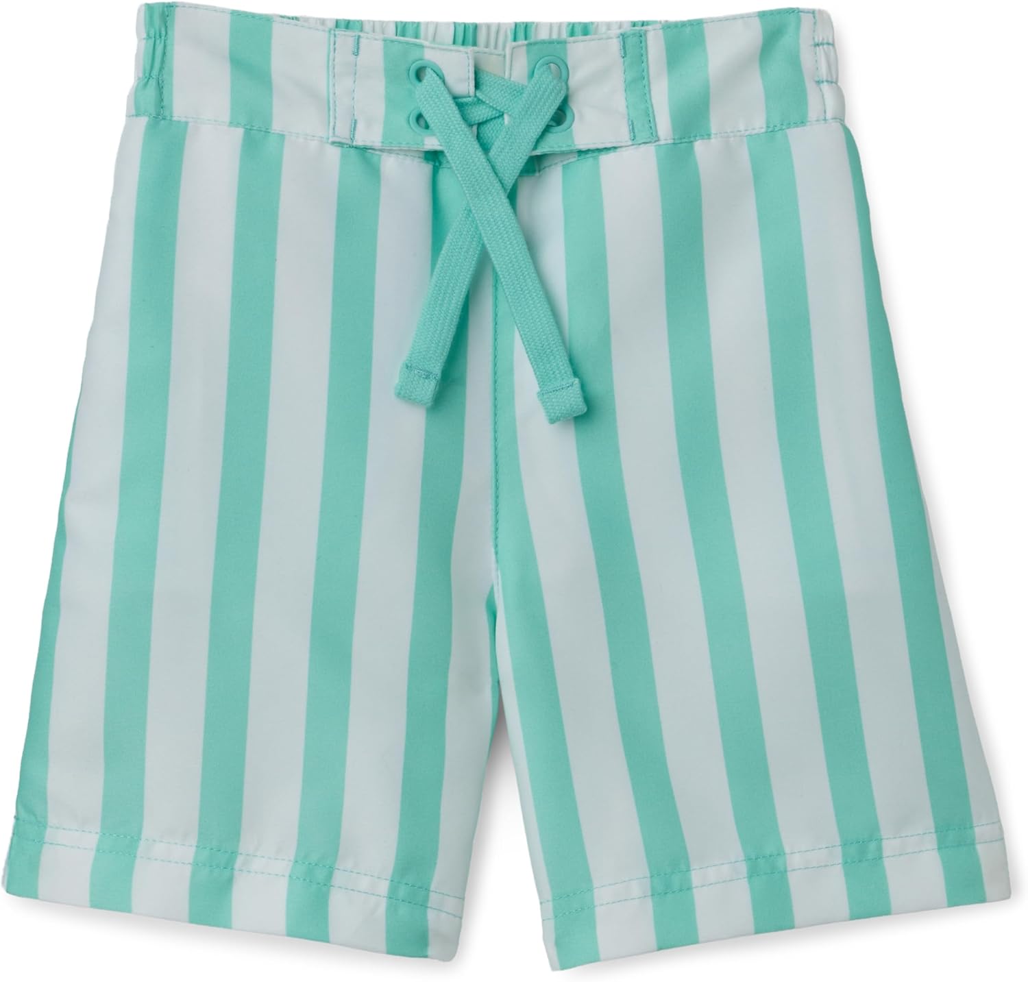 Detalle de Amazon Essentials Boy's Quick Dry Swimming Board Shorts – Regular Fit with Mesh Liner