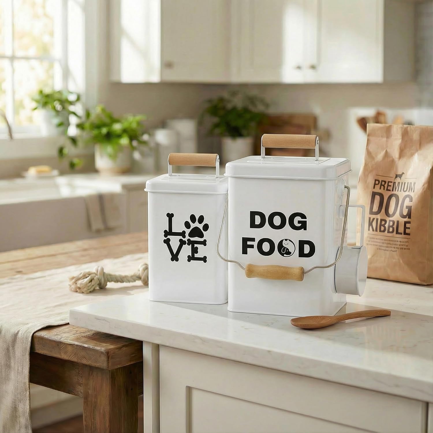 Thumbnail 6 de NIXBYO Dog Food Storage Containers, 25-Cup Capacity