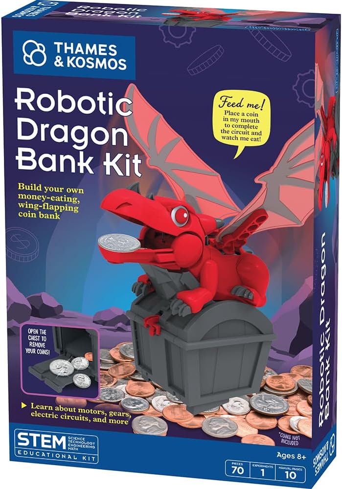 Detalle de T&K Robotic Coin Bank Kit