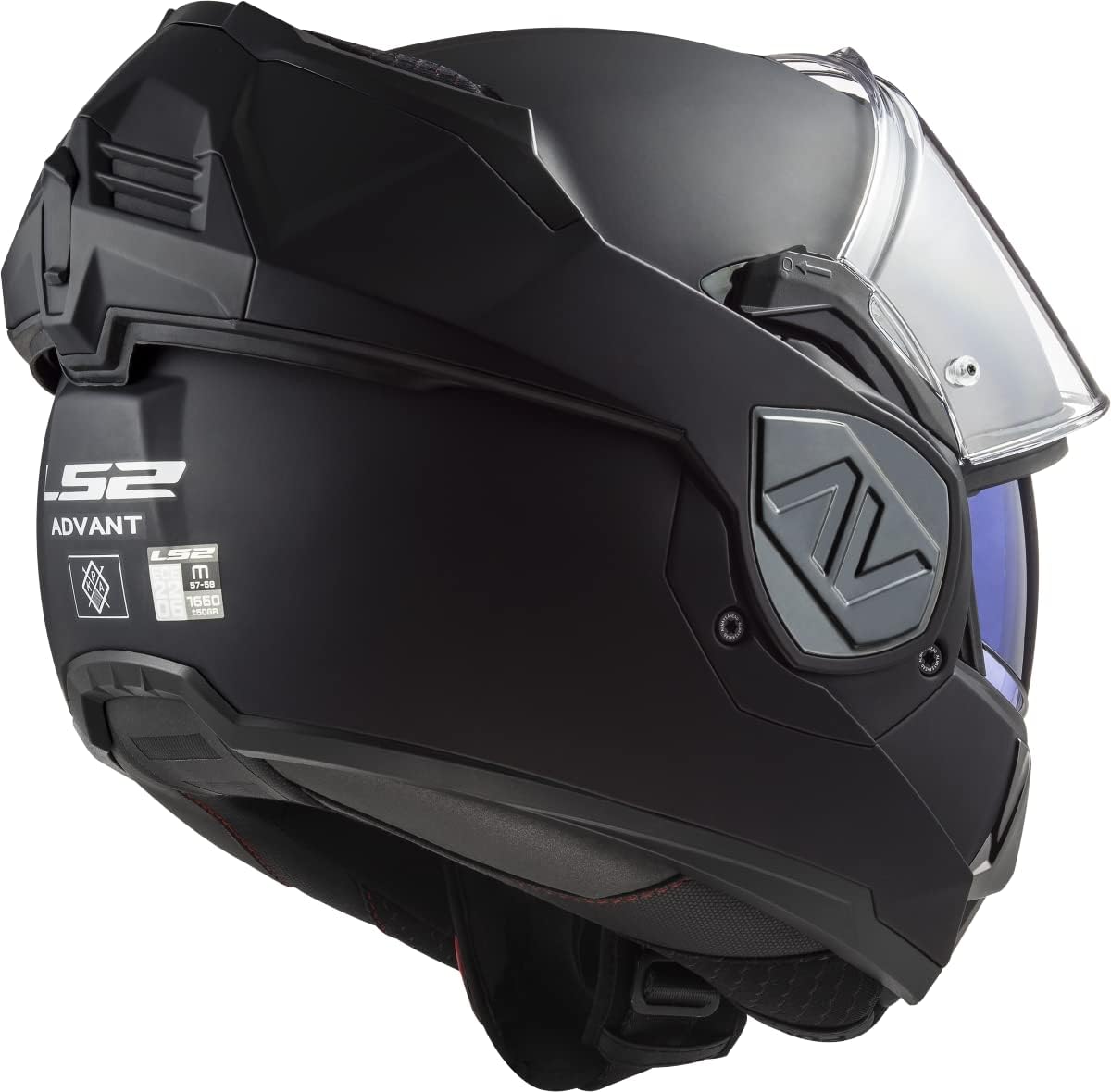 Thumbnail 2 de LS2 FF906 ADVANT Matt Black - Casque modulable Moto ADVANT S