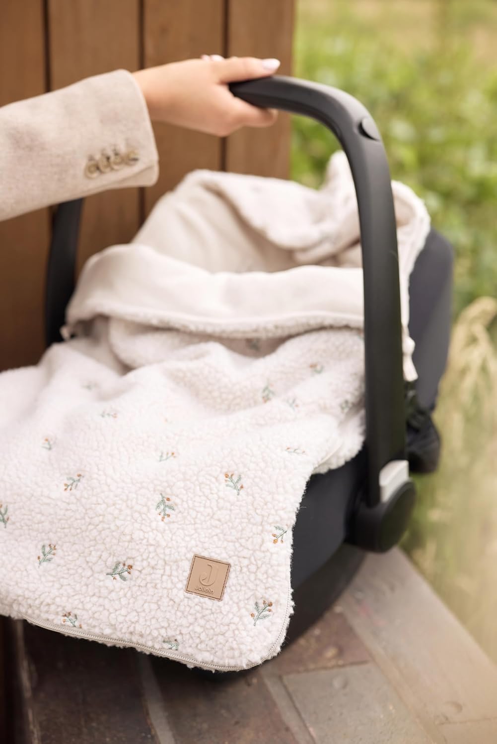 Thumbnail 5 de Jollein Chancelière Teddy Lovely pour porte‑bébé