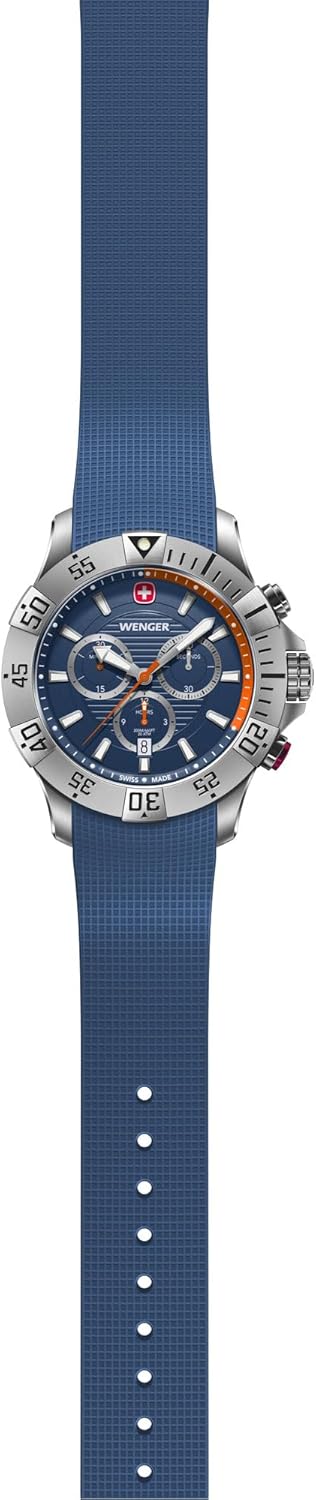 Thumbnail 1 de WENGER Montre Seaforce Chrono pour Homme — Ø43 mm, Swiss Made, étanche 200 m