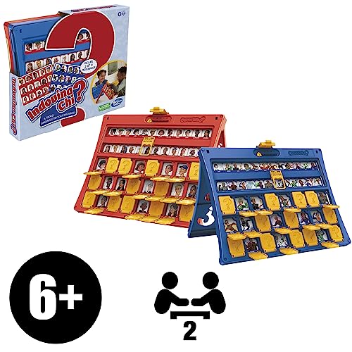 Detalle 1 de Hasbro Gaming Devinez qui ? – Il classico Indovina Chi? in una versione originale per 2 giocatori