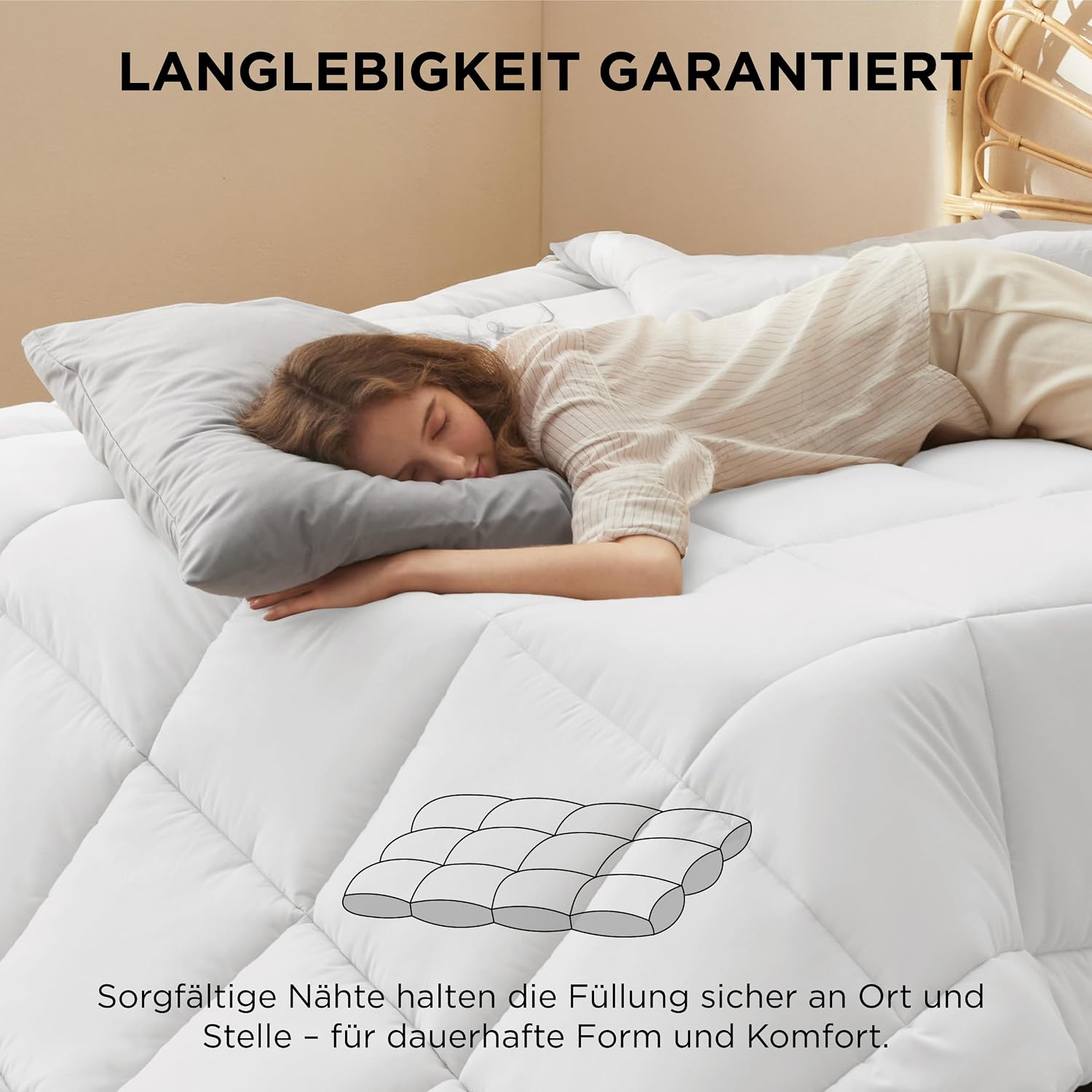 Thumbnail 4 de Bedsure Bettdecke 135x200 450gsm Winterdecke