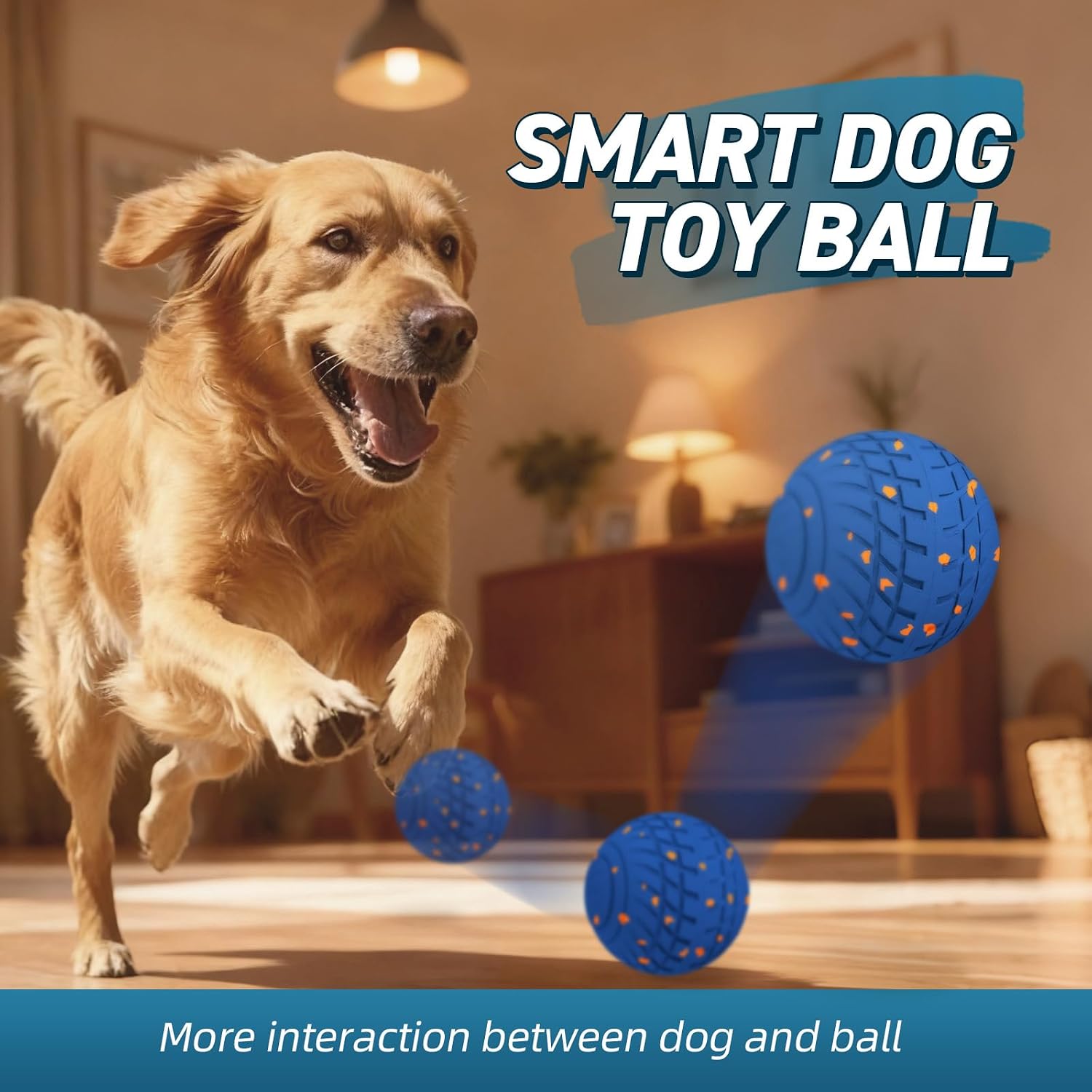 Detalle 2 de HETOO Interactive Dog Toy Ball